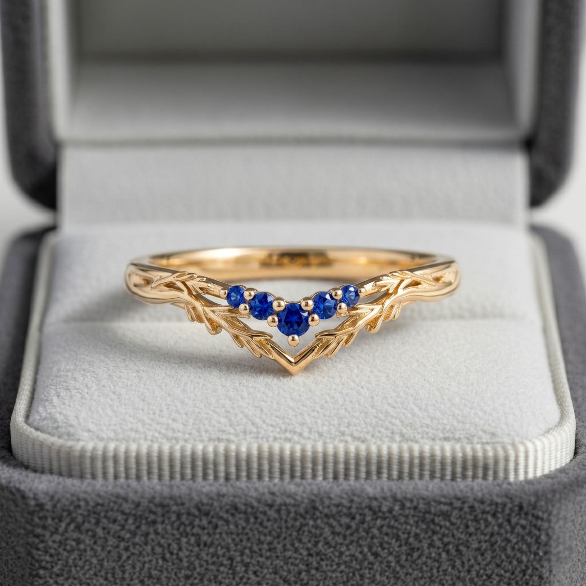 Sapphire Wedding Band