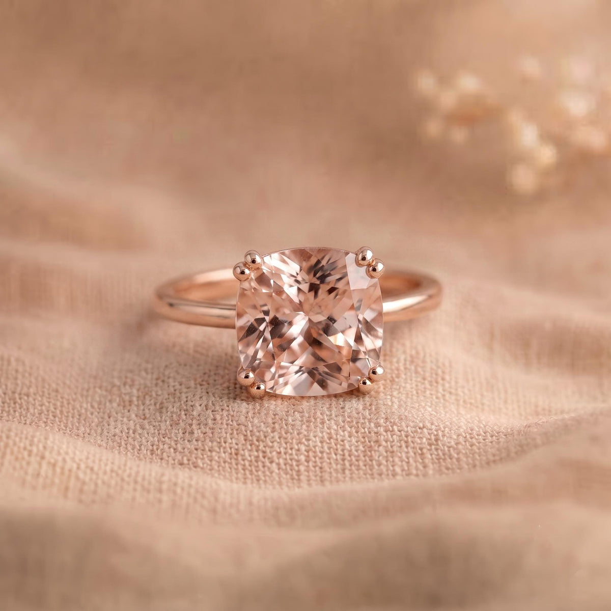 Morganite Rings