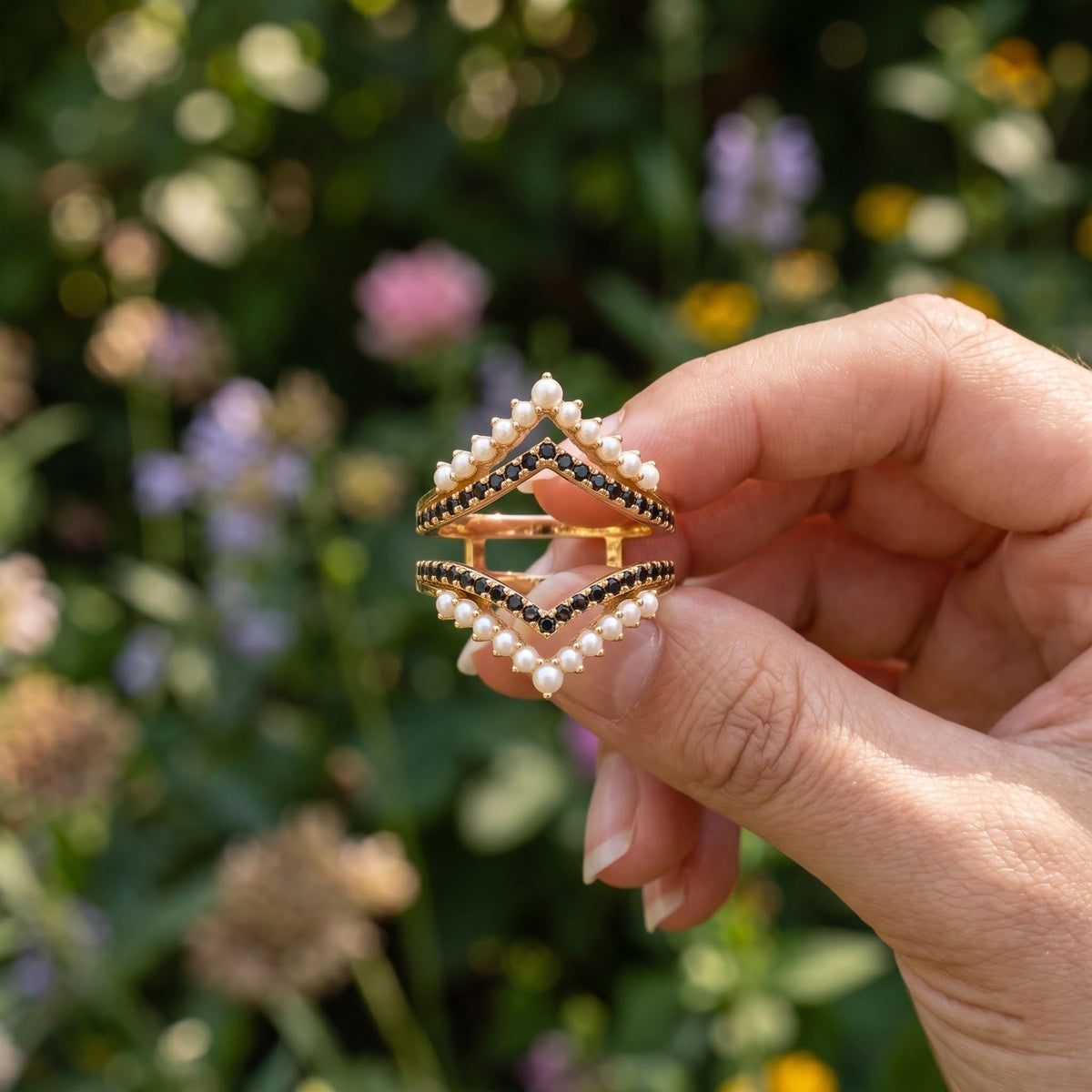 Vintage Pearl Ring Enhancer